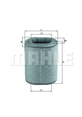 WILMINK GROUP Gaisa filtrs WG1215917